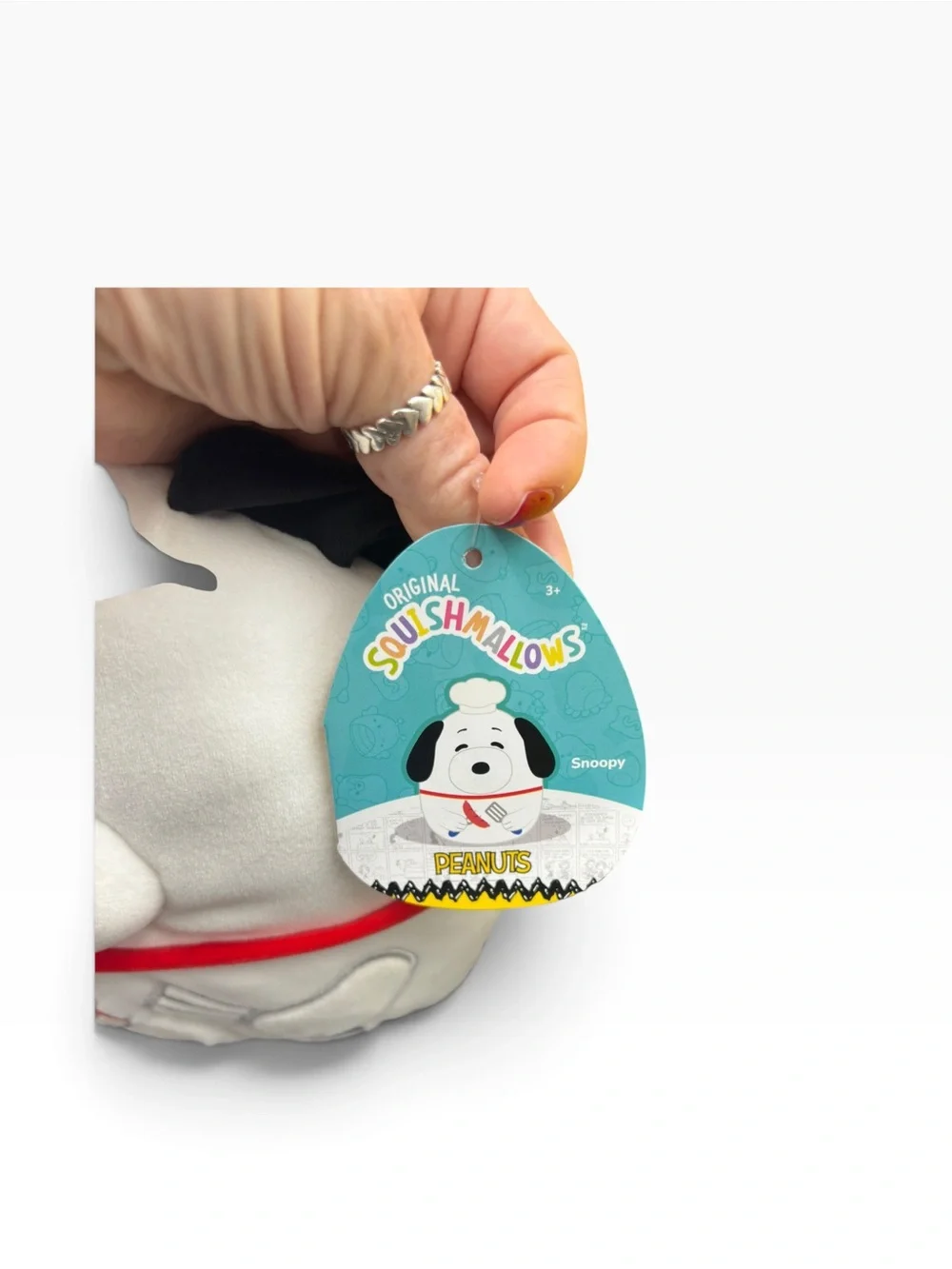 Squishmallows Peanuts Snoopy & Woodstock Chef Plush Set of 2 With Tags